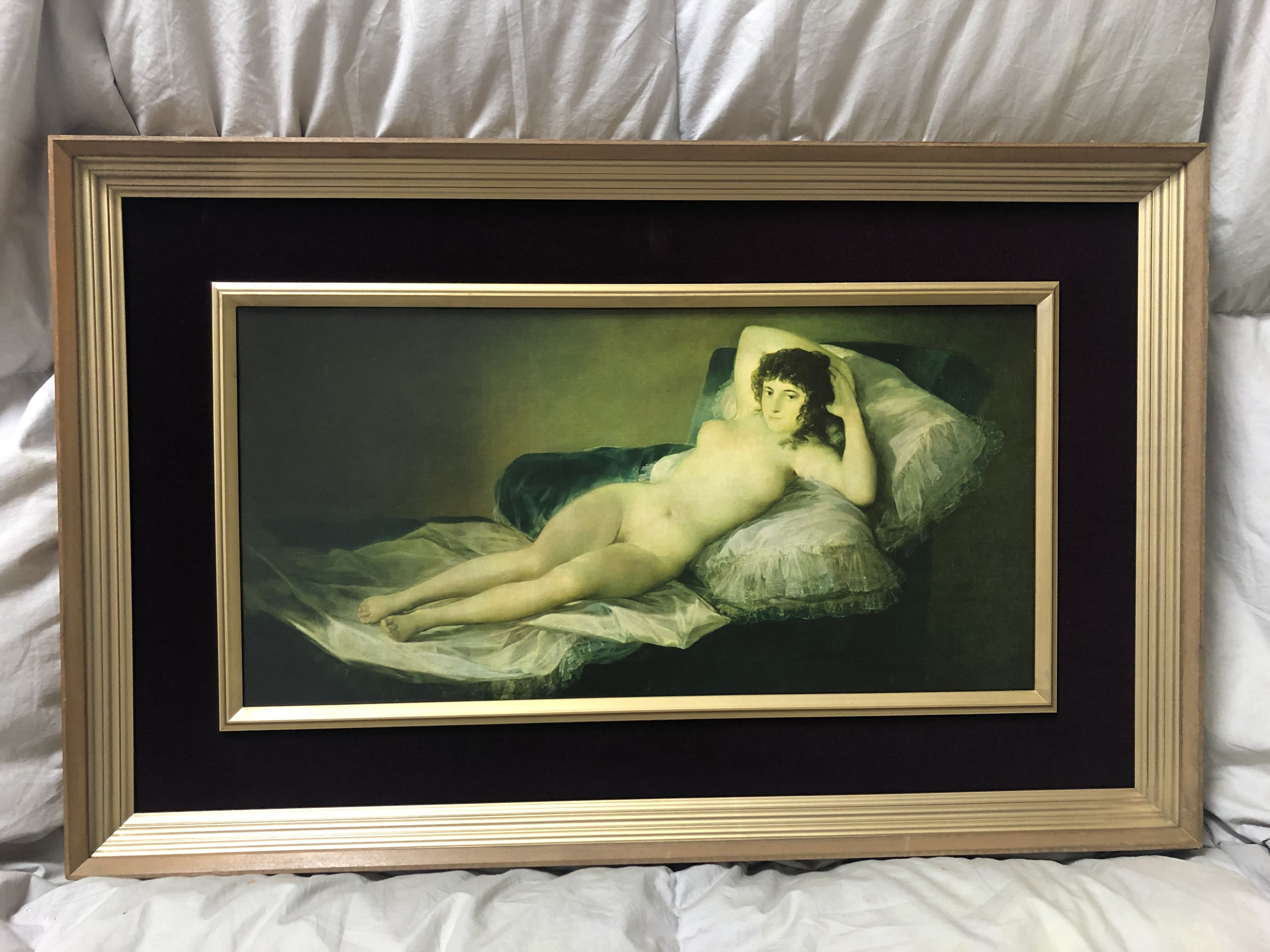 フランシスコ・デ・ゴヤ 「裸のマハ」複製画 | 八事商事 | 絵画 