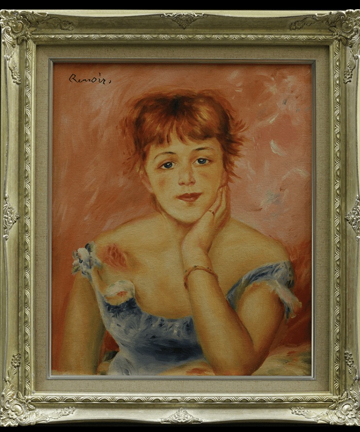 ルノアール 女優ジャンヌ・サマリーの肖像