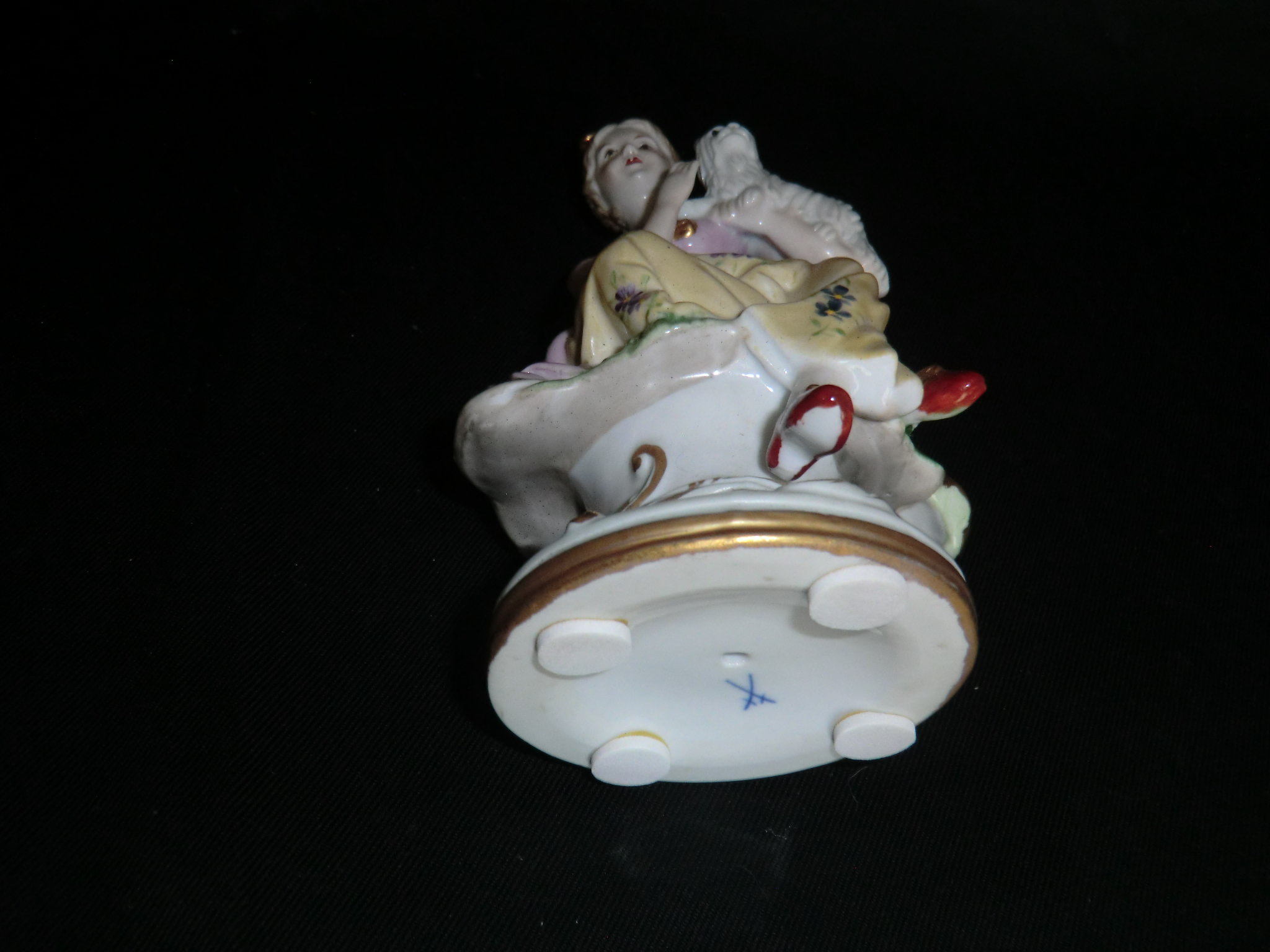 装飾品・マイセン アンティーク人形磁器置物-⑥ | 八事商事 | 絵画レンタル | 愛知県を中心に絵画作品レンタル事業を展開