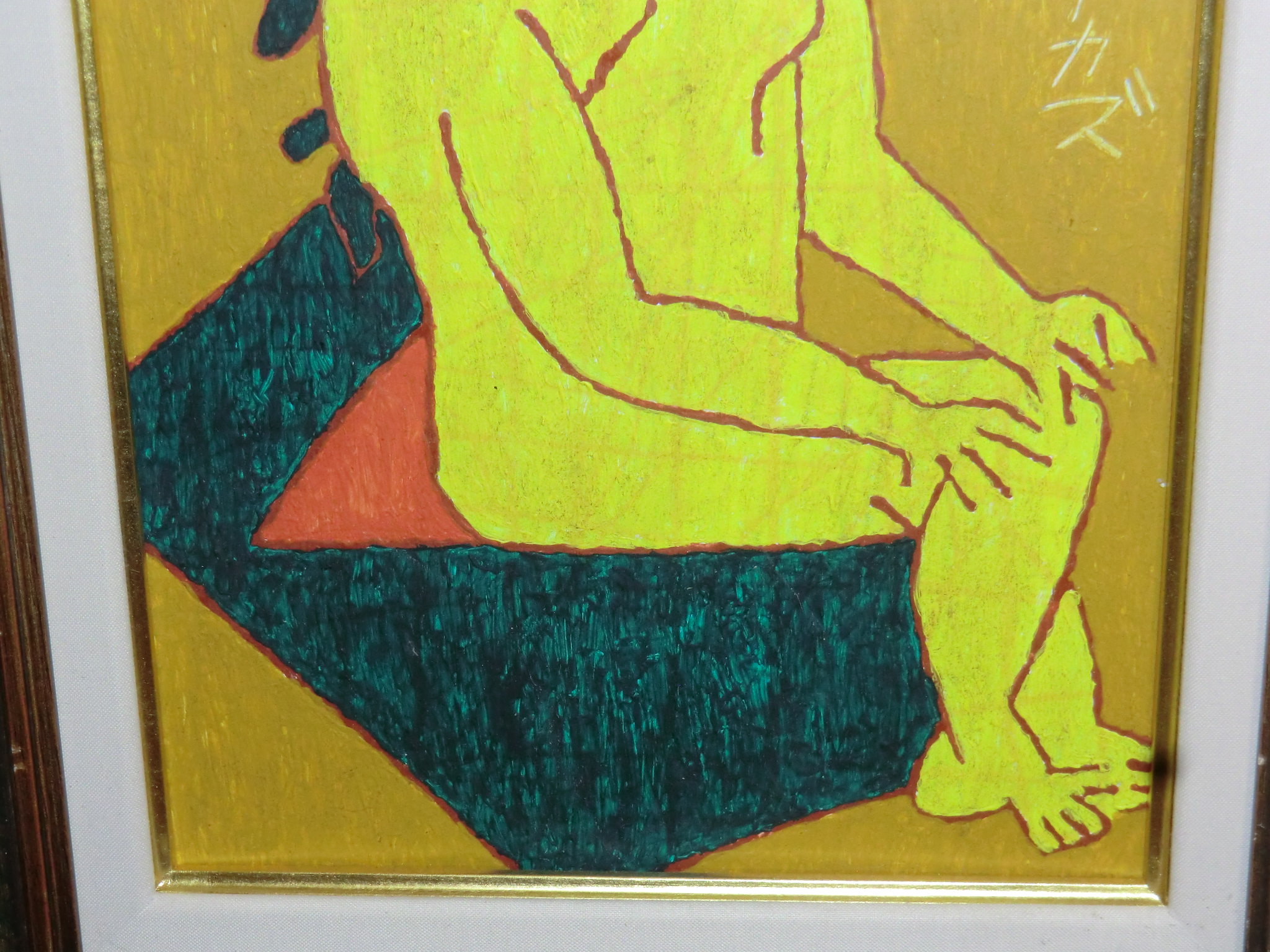 熊谷守一 裸婦 油彩画   八事商事   絵画レンタル   愛知県を中心